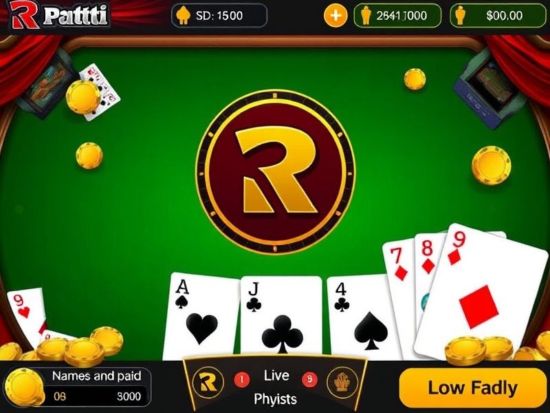 Discover everything about R Patti (3 Patti), a popular Indian gambling card game. Find rules, strategies, online platforms, and real-money gaming insights here.